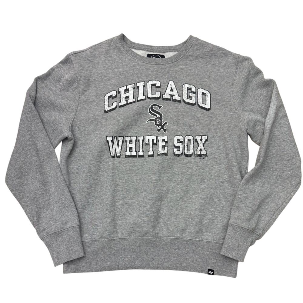 Chicago White Sox MLB 47 brand gray crewneck sweatshirt Size Medium